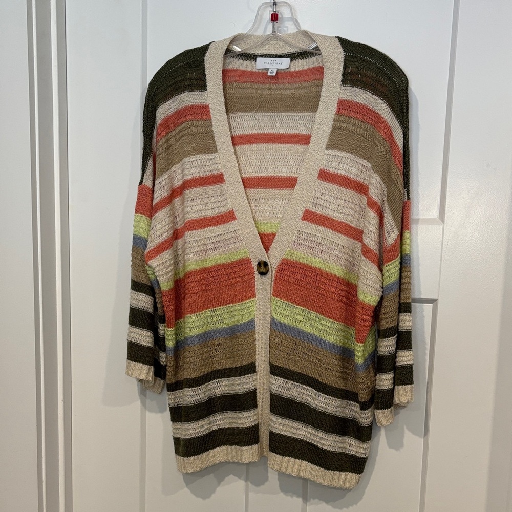 Cardigan Sweater🔸Multi colors Front button light weight - Picture 1 of 8